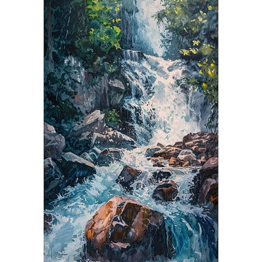 Canvas Waterfall canvas